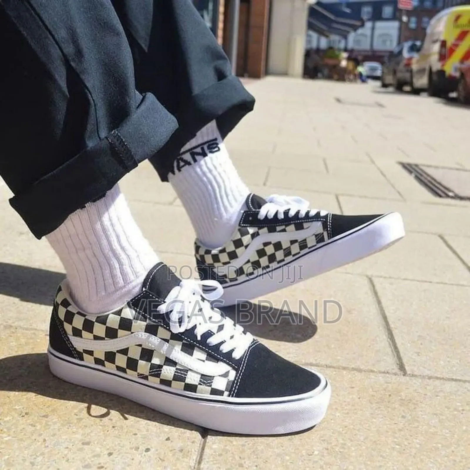 Vans Old School Low Checkboard Original Quality Shoes
