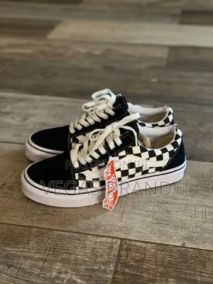 Photo - Vans Old School Low Checkboard Original Quality Shoes