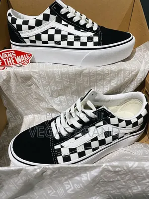 Vans Old School Low Checkboard Original Quality Shoes