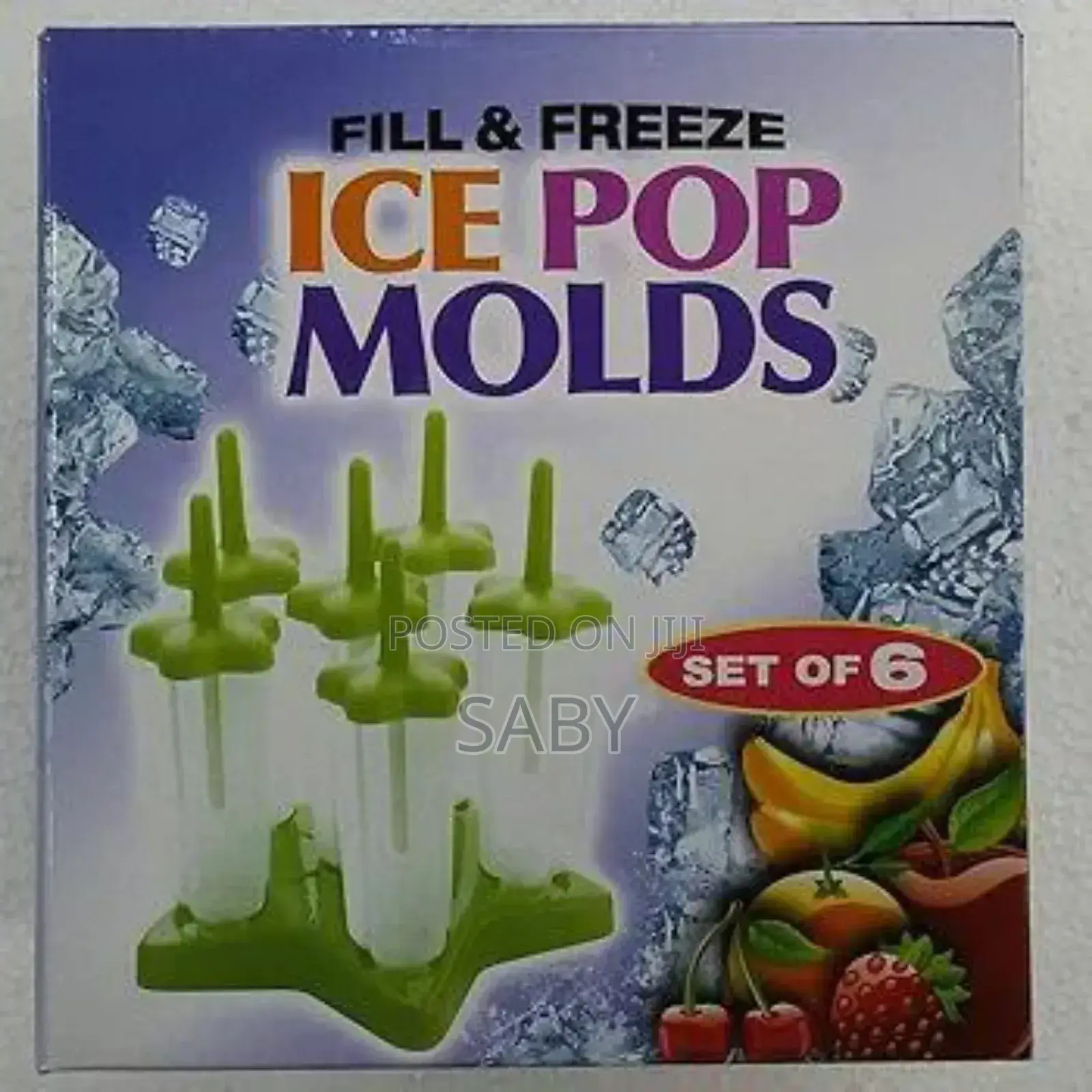 6 Grids Ice Cream Mold