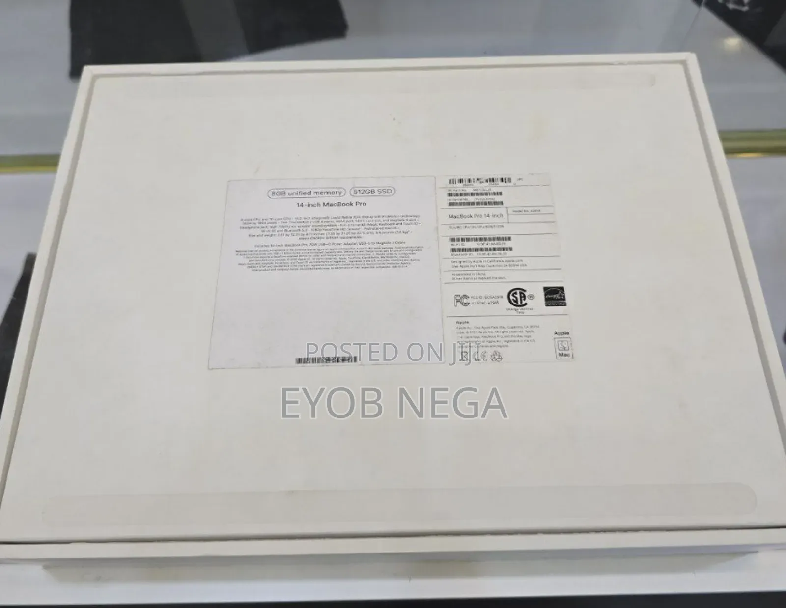 New Apple MacBook Pro 2023 M3 Pro 14-Inch 8GB Apple M3 Pro SSD 512GB