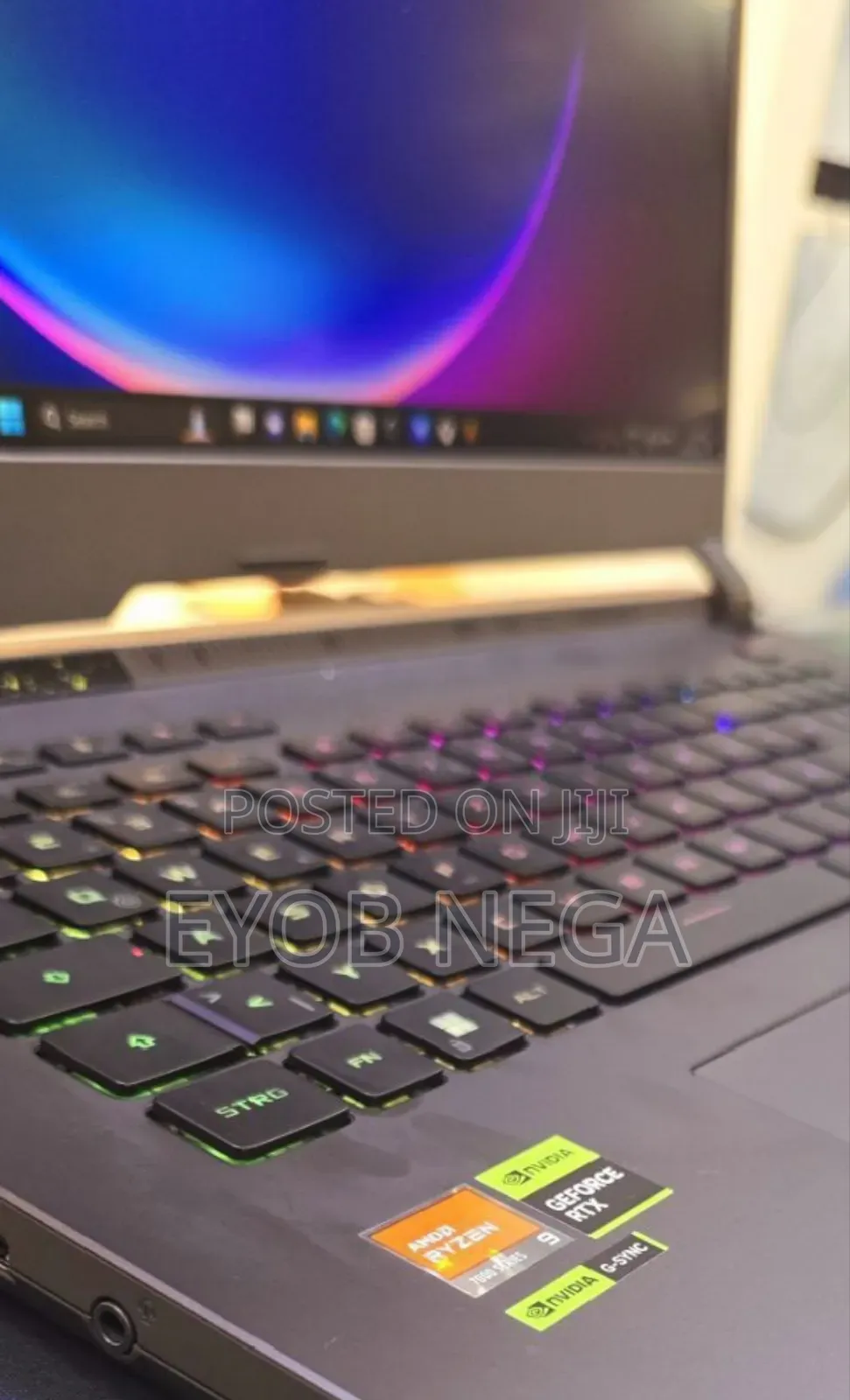 New Laptop Asus ROG Strix SCAR Edition 32GB AMD Ryzen 9 SSD 1T