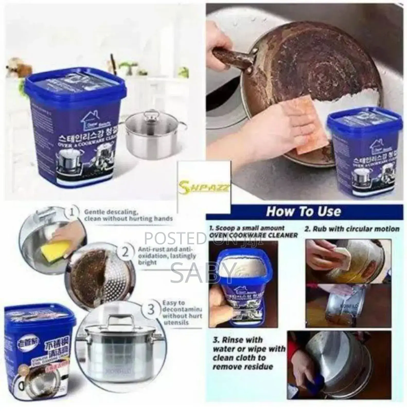 Oven Cookware Cleaner