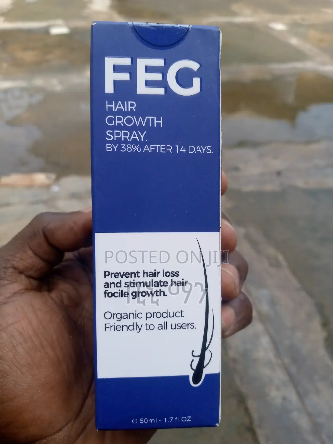 Original USA FEG Hair Growth Spray for Hair and Beard.