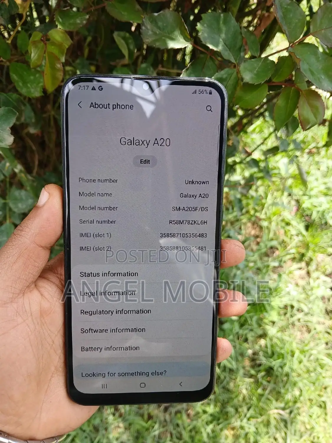 Samsung Galaxy A20 32 GB Black