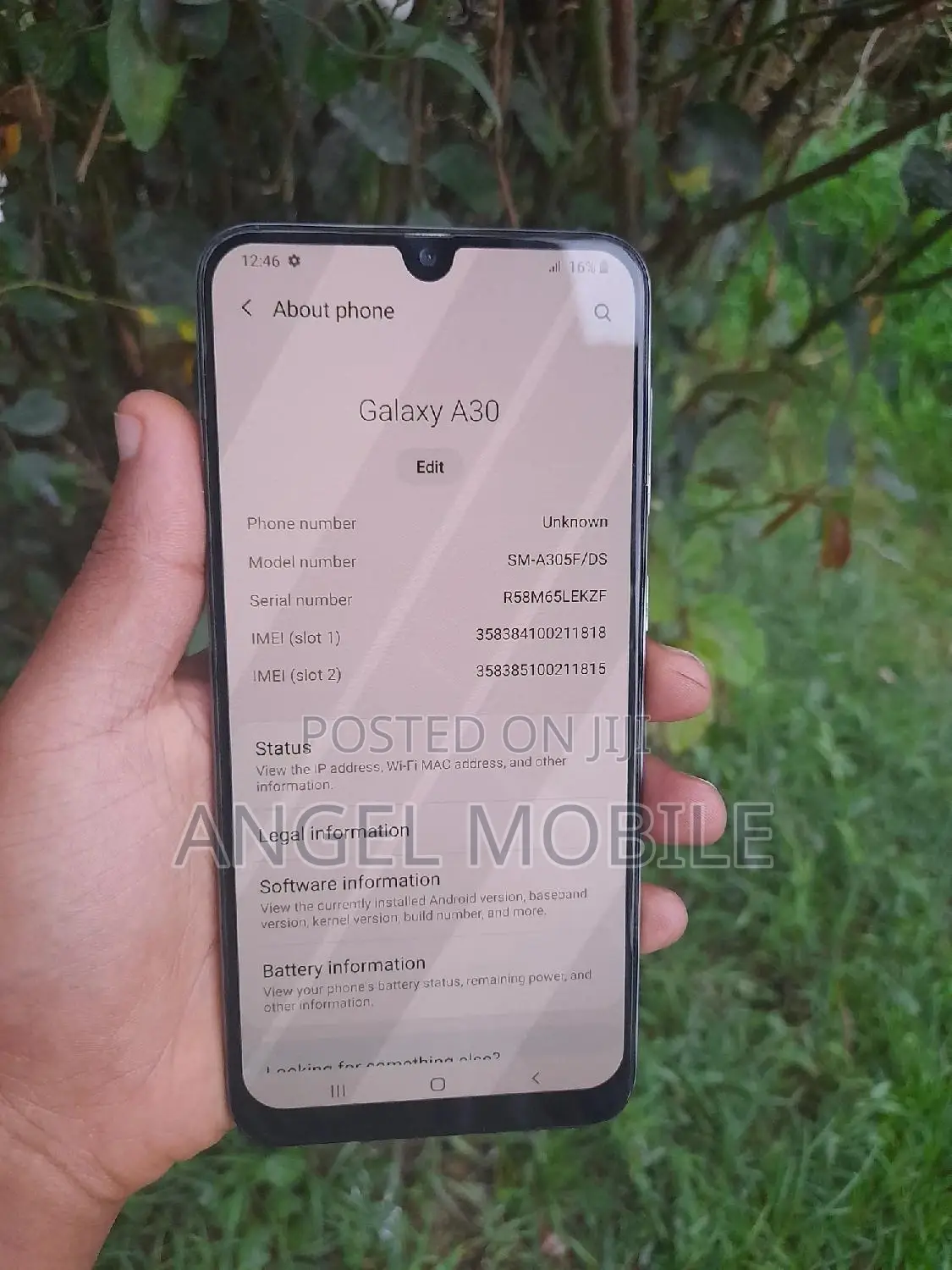 Samsung Galaxy A30 64 GB Blue