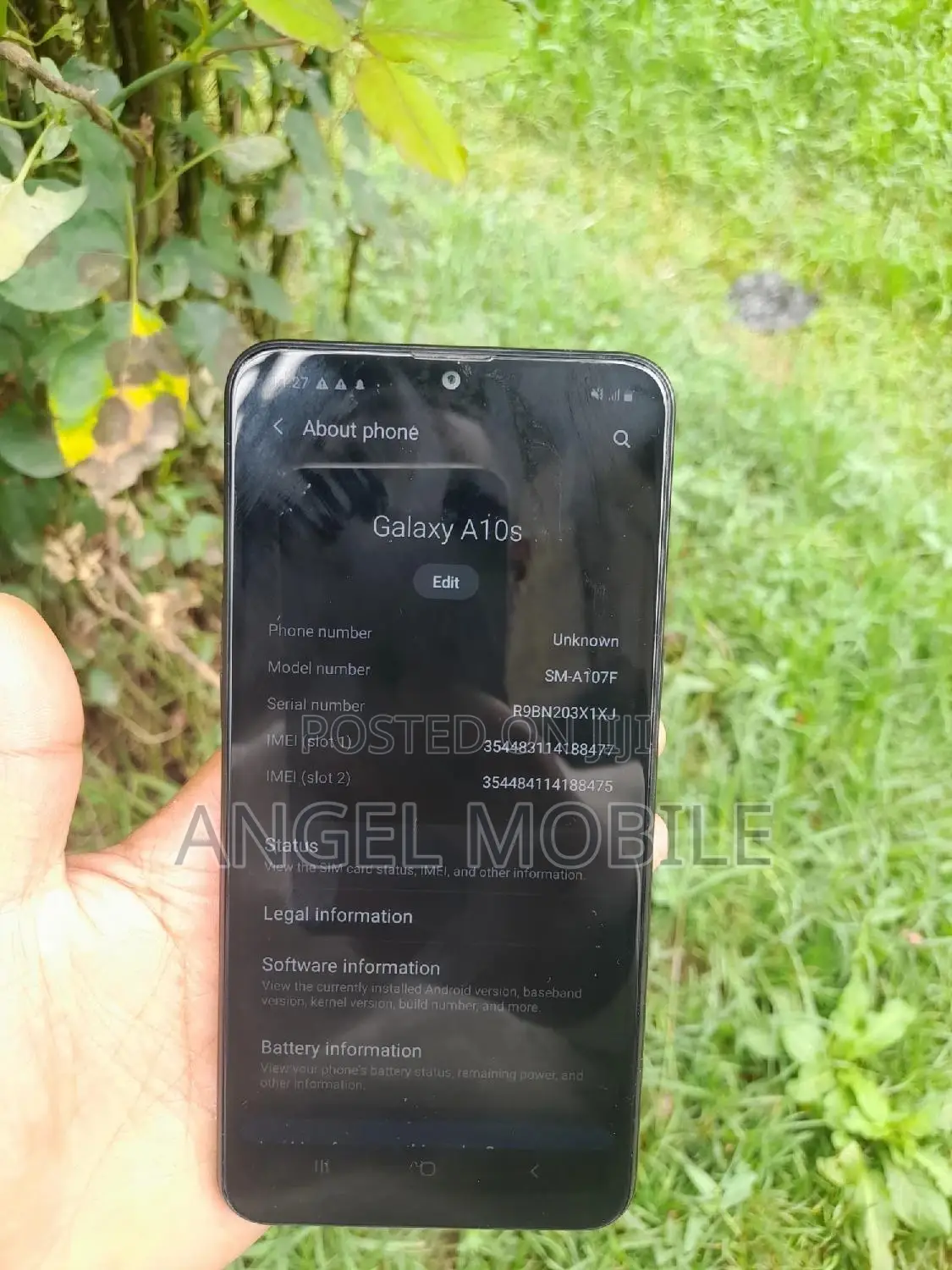 Samsung Galaxy A10s 32 GB Black