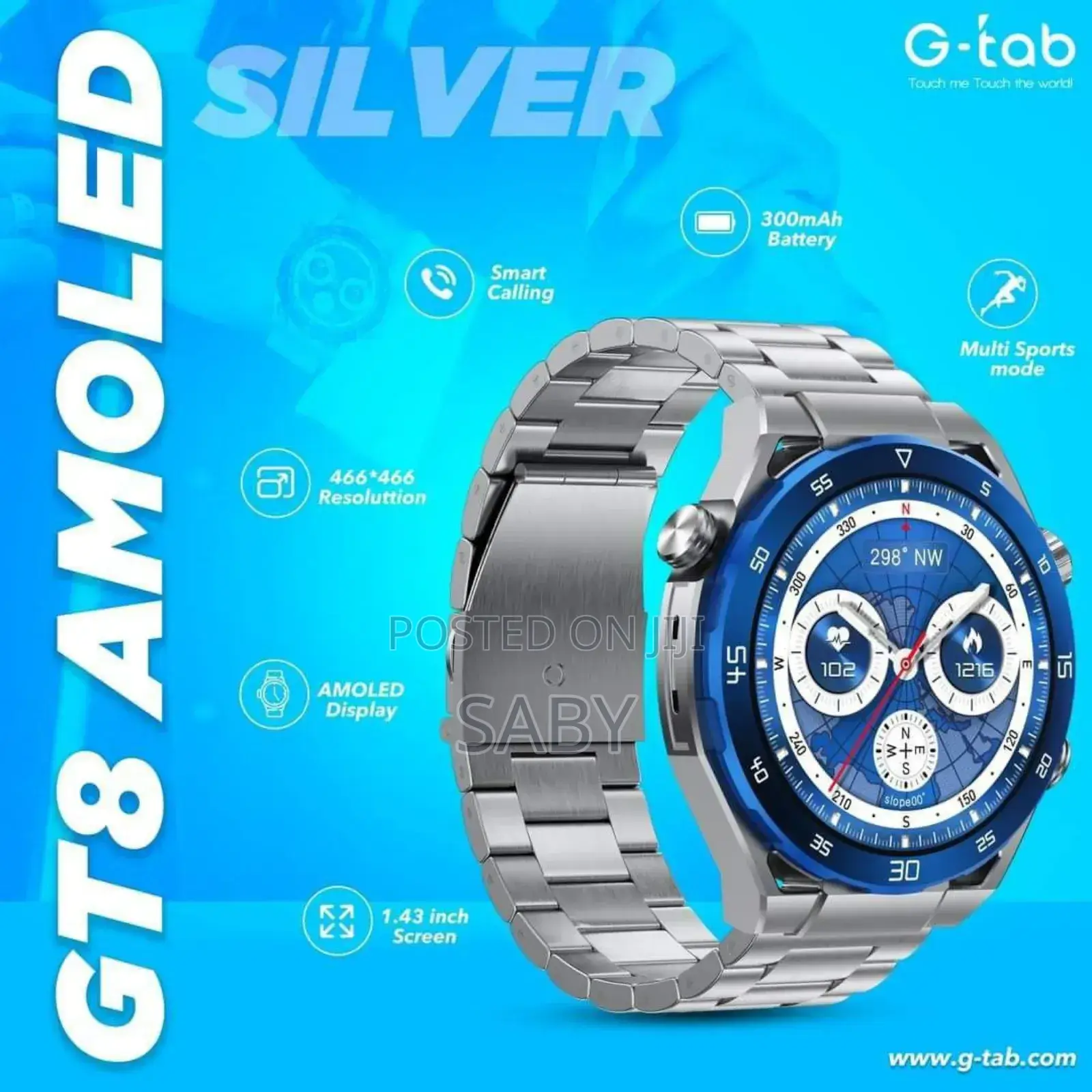 G-Tab GT8 Smart Watch