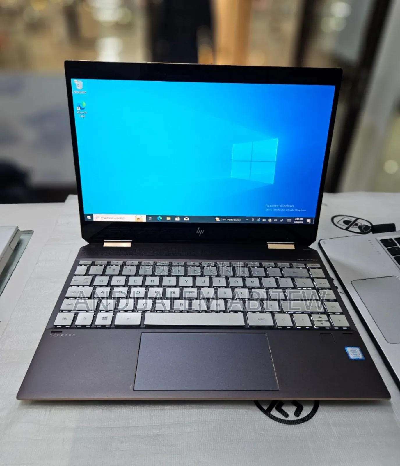 New Laptop HP Spectre 8GB Intel Core I7 SSD 512GB