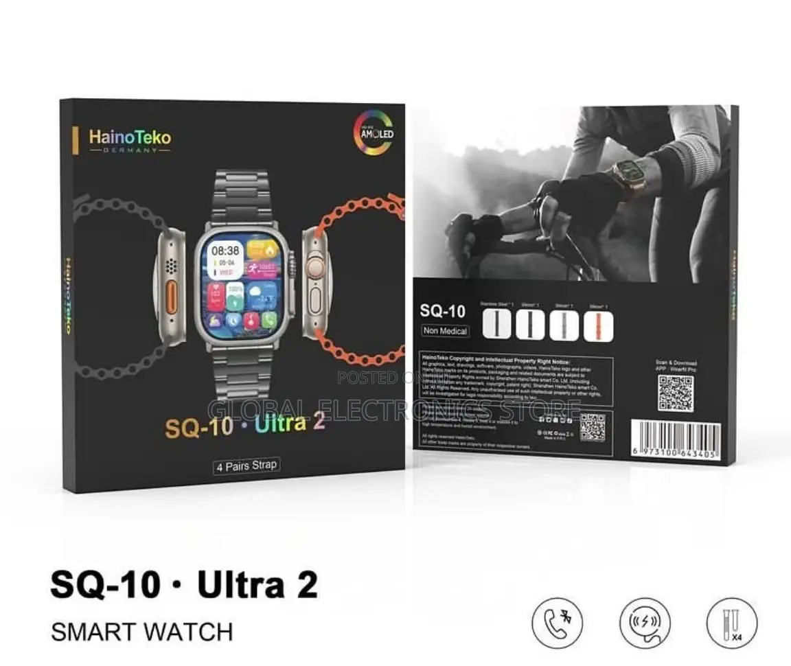 Original Haino Teko SQ-10 Ultra-2 Smart Watch
