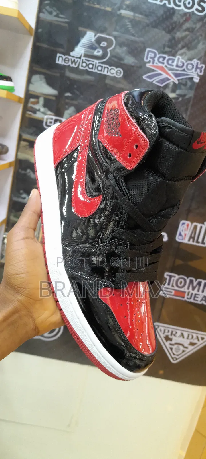 Air Jordan 1high "Patent Bred " Master Quality