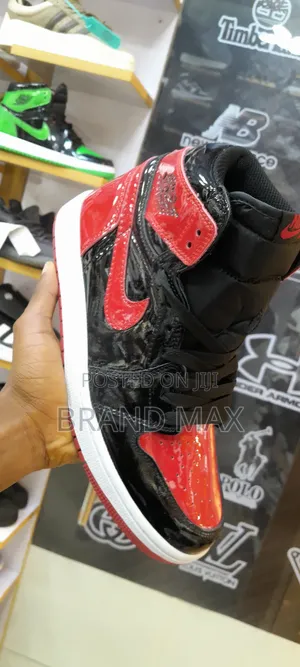 Air Jordan 1high "Patent Bred " Master Quality