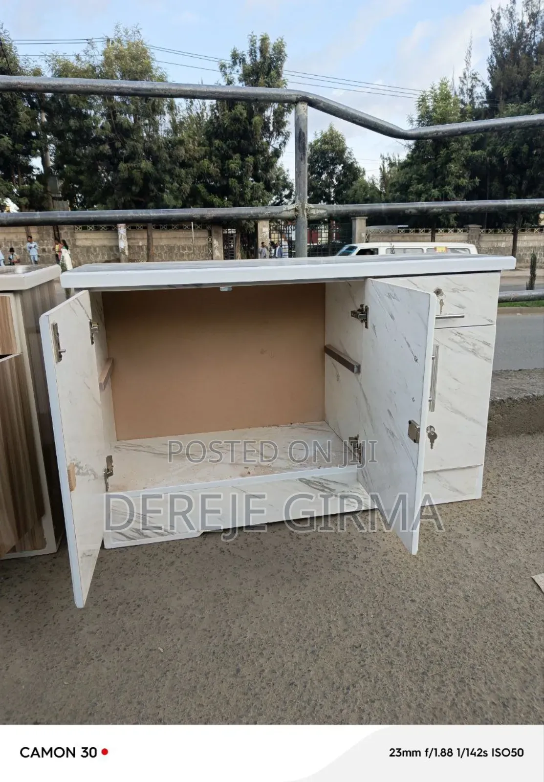 1,20cm ላምኔት ኪችን ብፌ