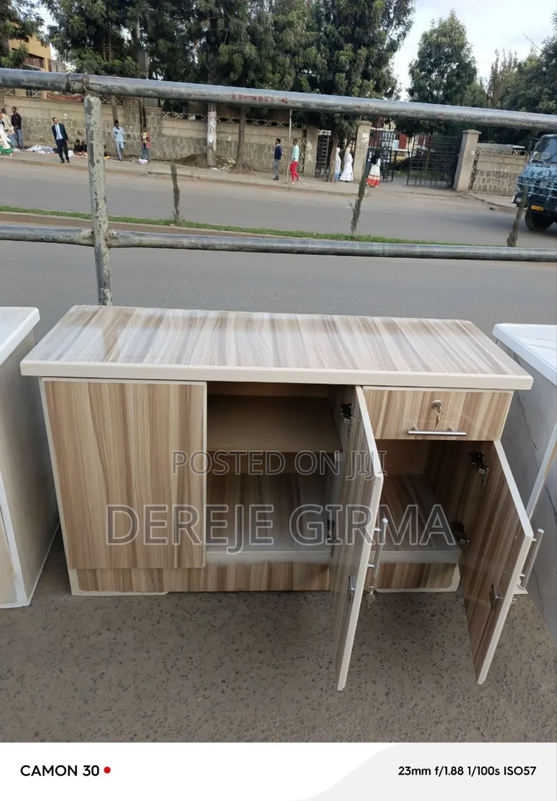 1,20cm ላምኔት ኪችን ብፌ