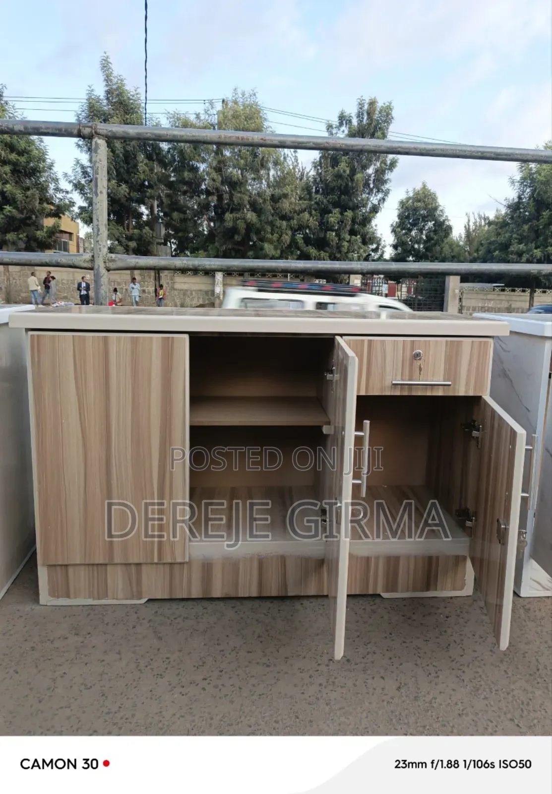 1,20cm ላምኔት ኪችን ብፌ