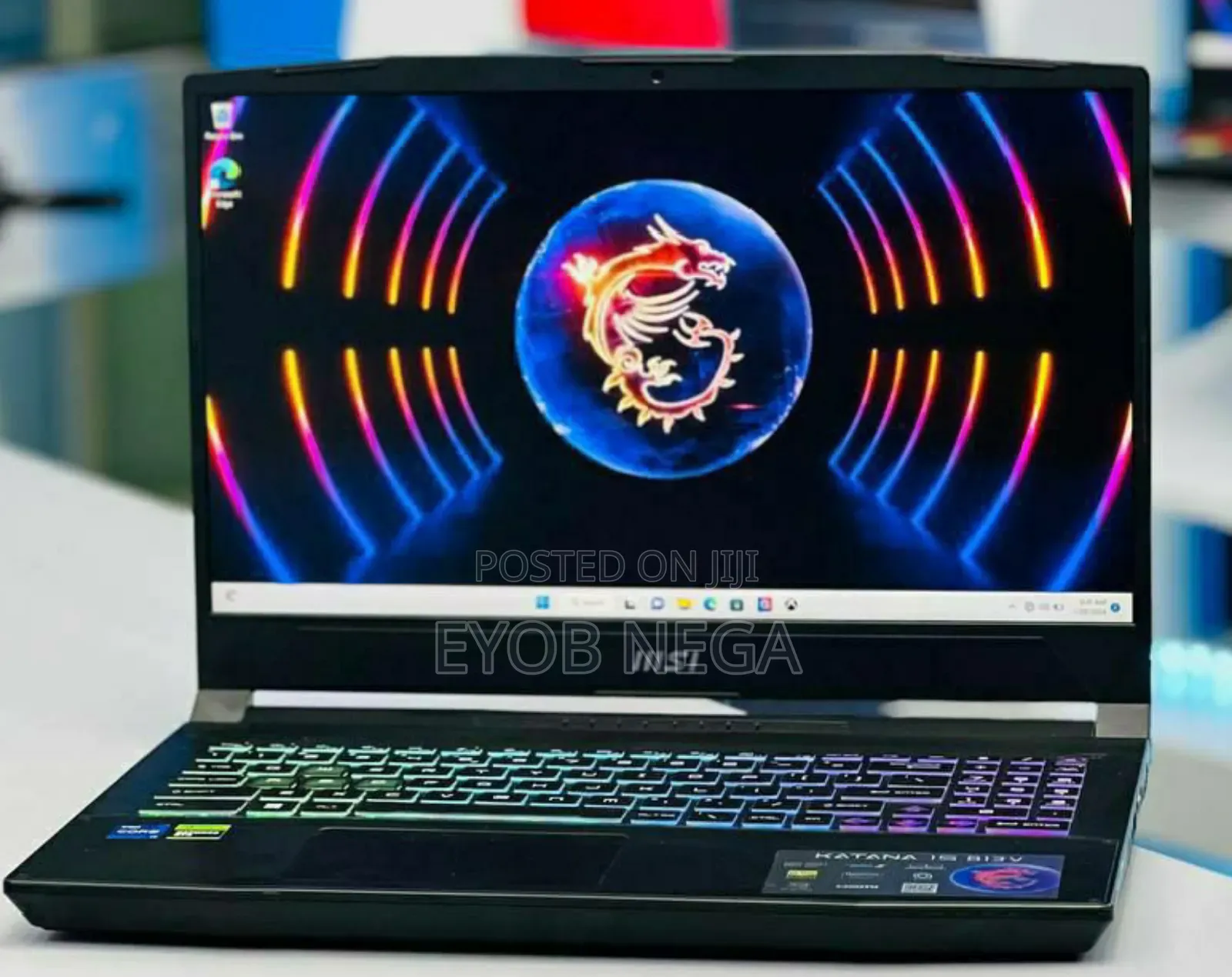 New Laptop MSI Katana 15 16GB Intel Core I7 SSD 1T