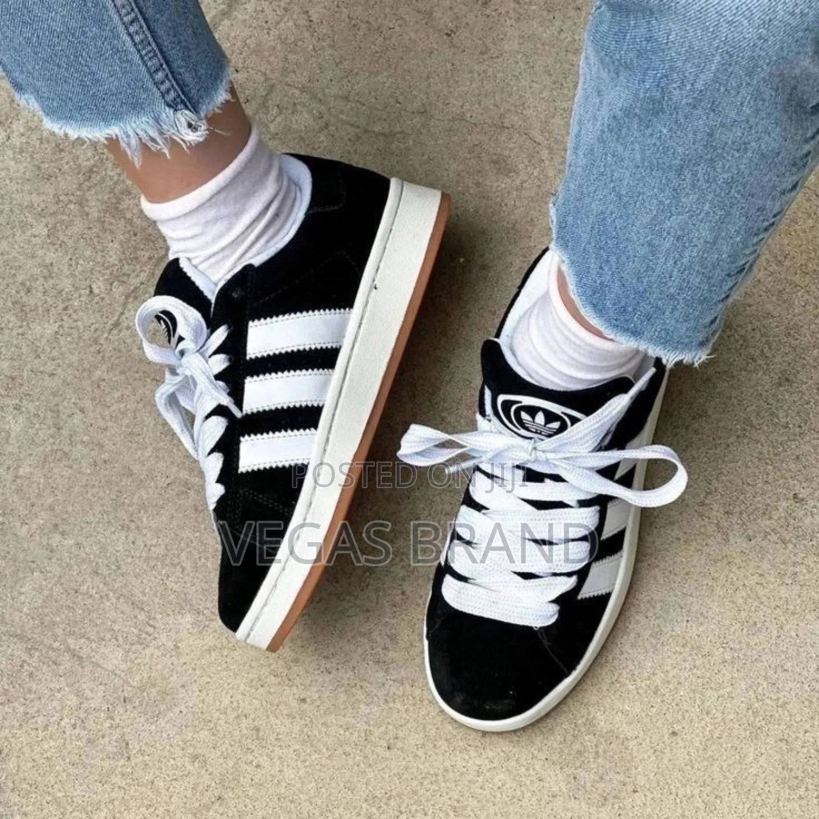 Adidas Cumpas00s Black White Stripe Master Quality Shoes