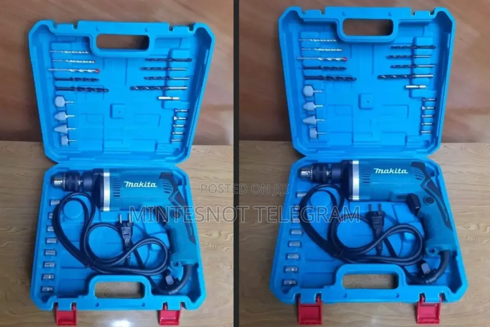 Drill With Accessories Impact