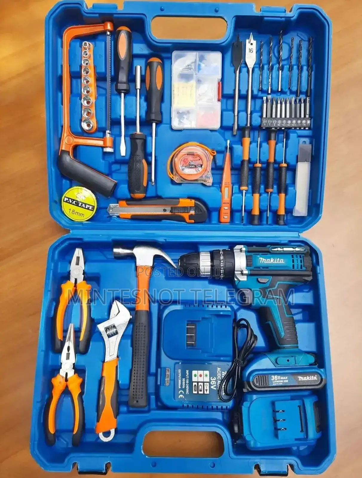 Makita Chargeable Drill With Full Accessories