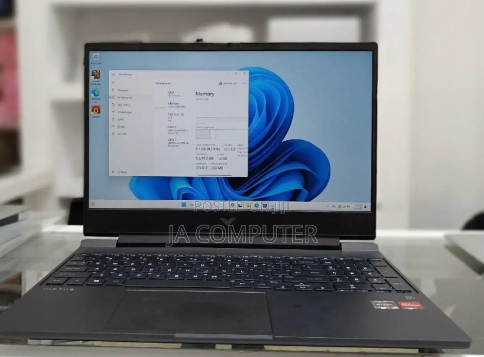 New Laptop HP Victus 15 8GB AMD Ryzen 5 SSD 512GB