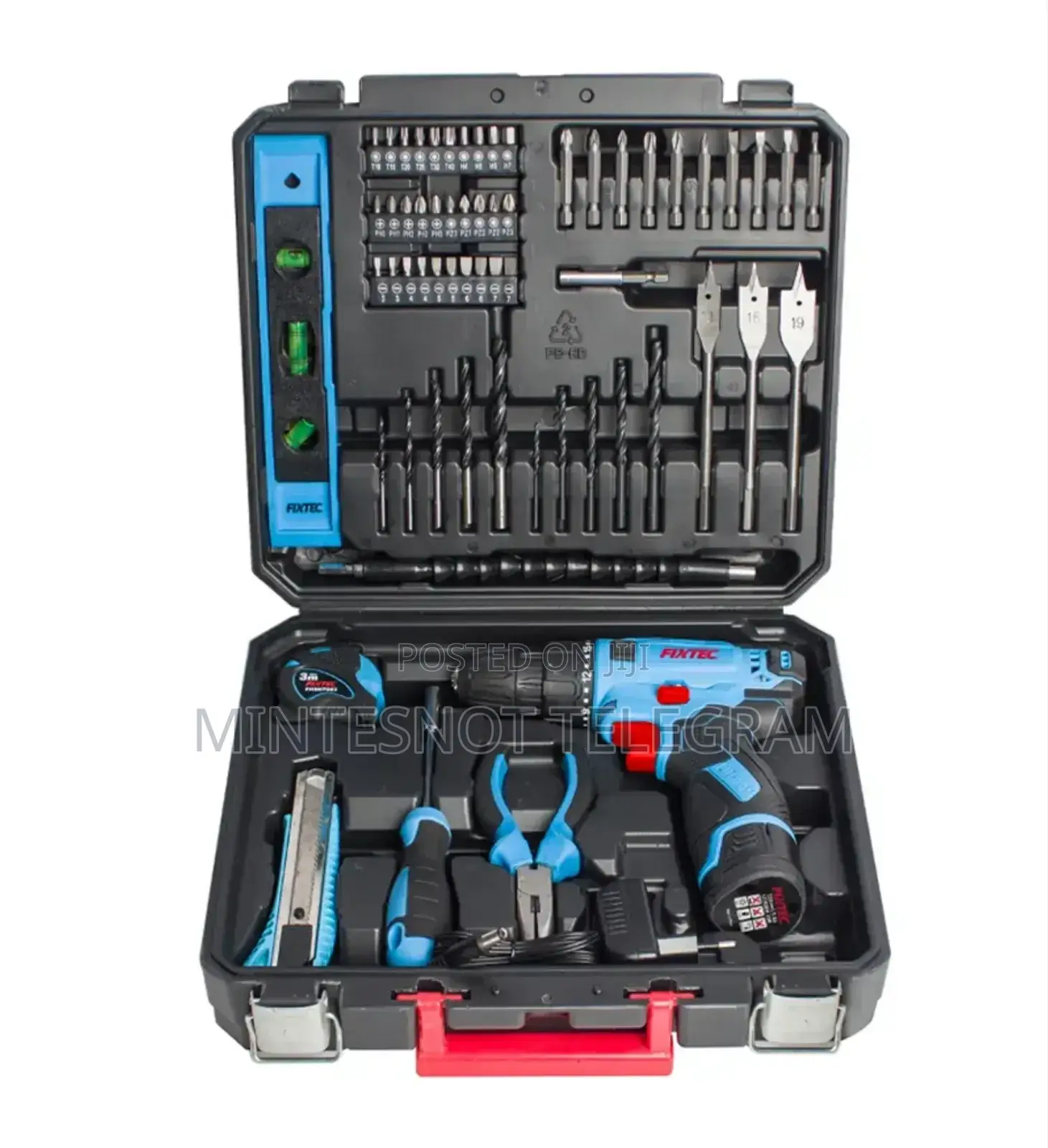 Tools Box Toolset With 48v Drill