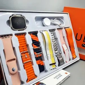 Photo - 7in1 Ultra Smart Watch With 7 Straps