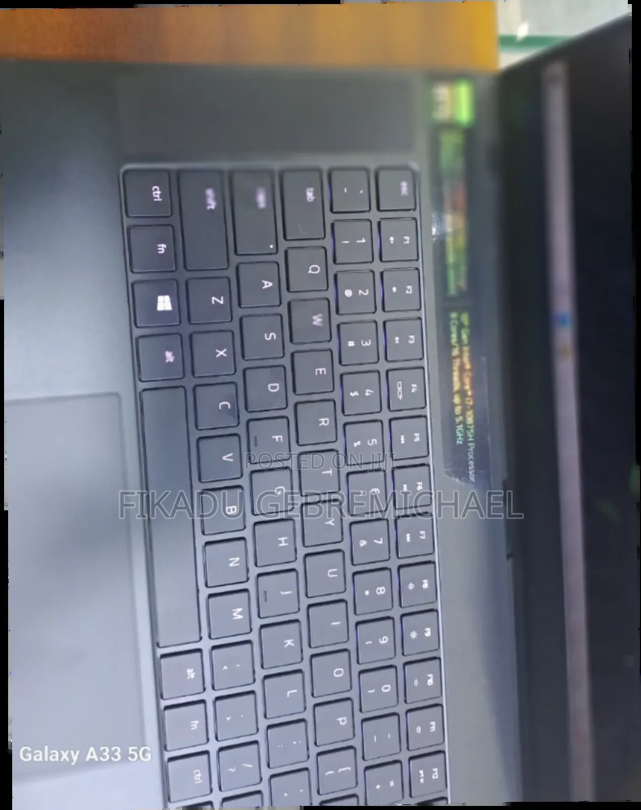 New Laptop Razer Blade 16GB Intel Core i7 SSD 1T