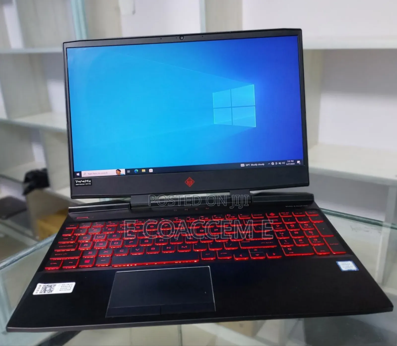 New Laptop HP Omen 15 16GB Intel Core I7 SSD 512GB