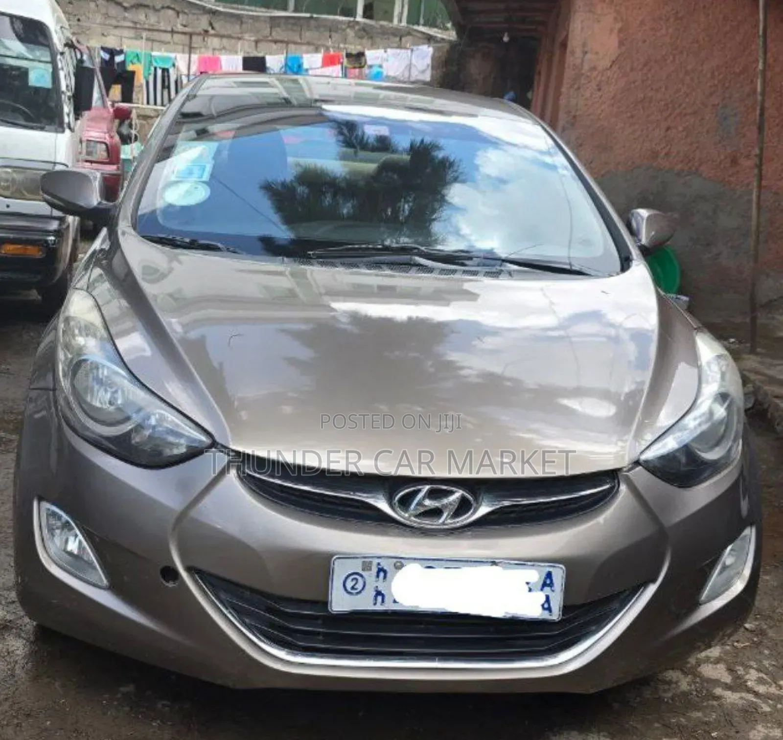 Hyundai Elantra 2012 Gray