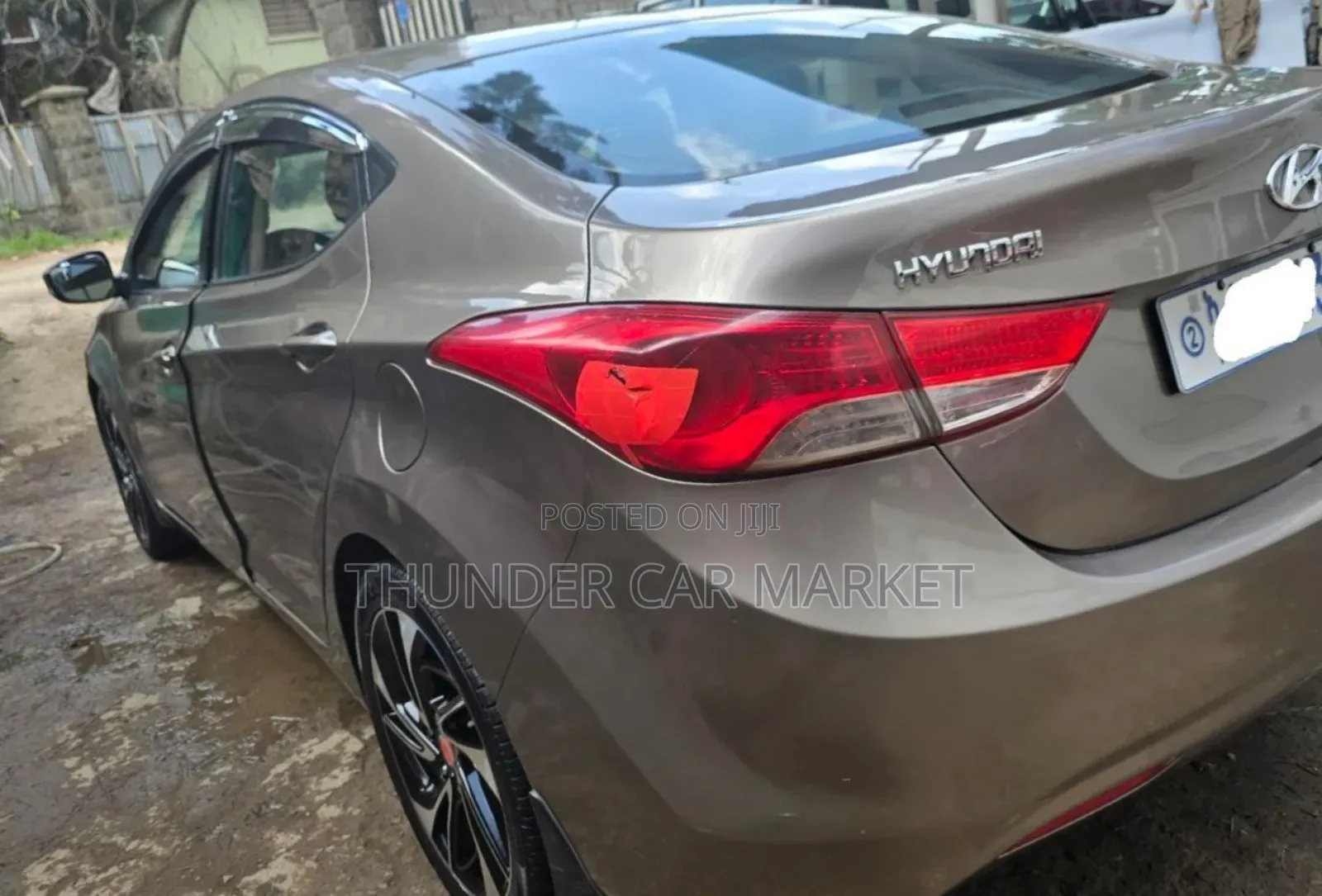 Hyundai Elantra 2012 Gray