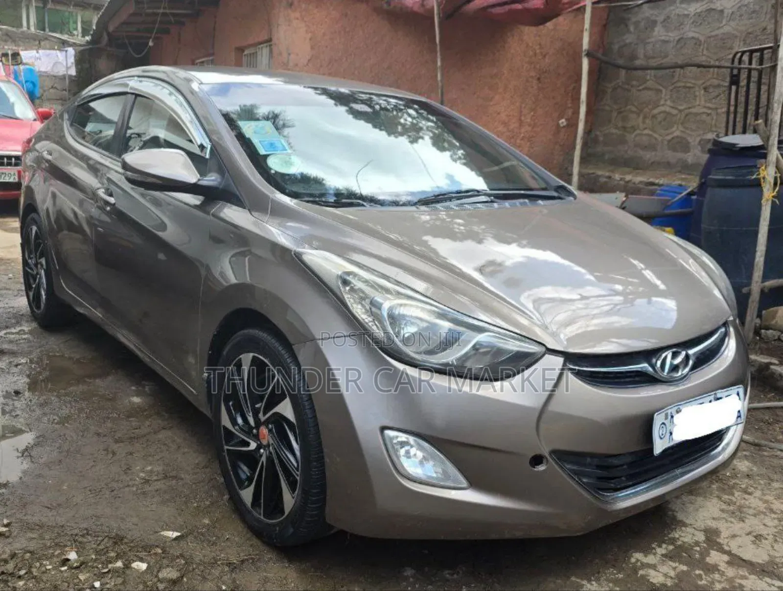 Hyundai Elantra 2012 Gray