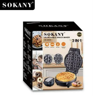 Sokany 3 In 1 Snack Maker