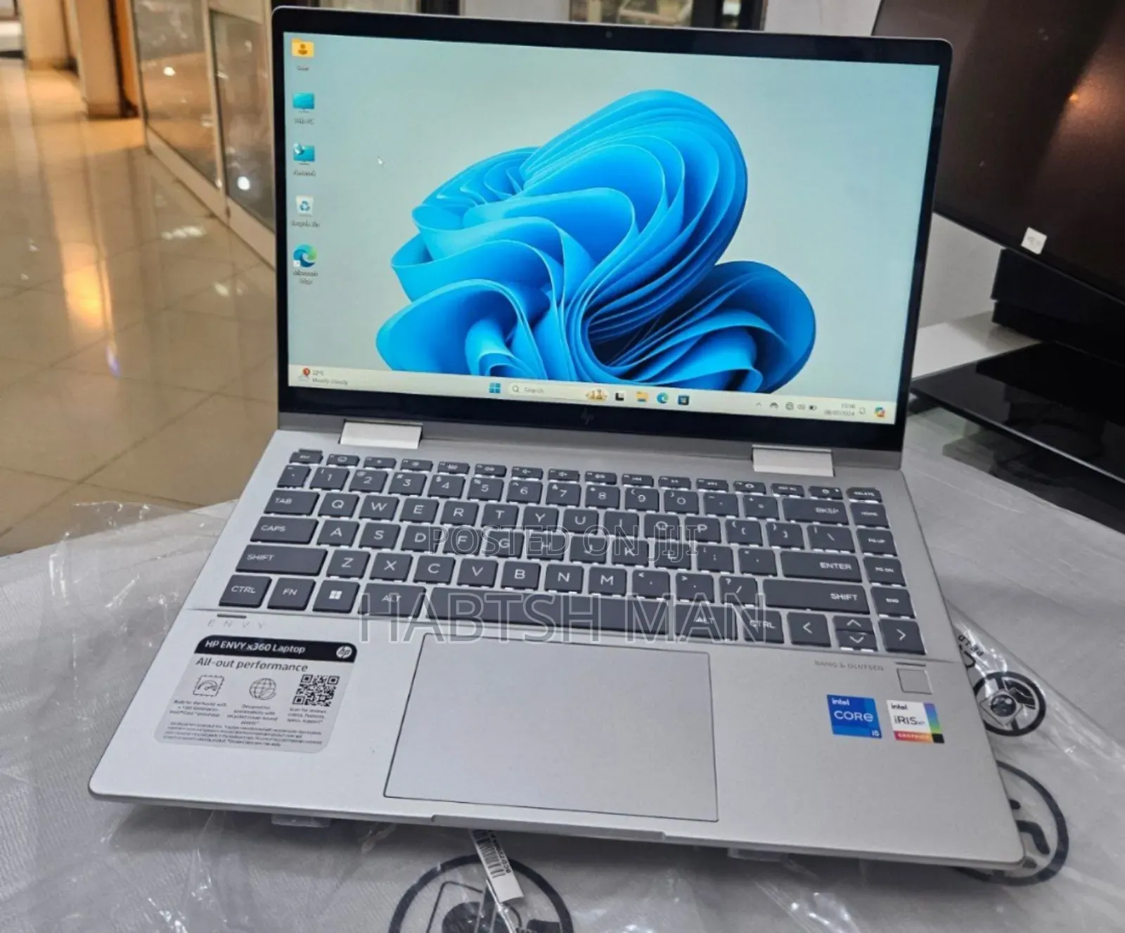 New Laptop HP Envy X360 8GB Intel Core I5 SSD 512GB