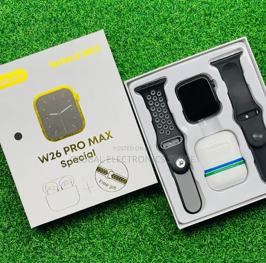 Series 9 Special Edition Smart Watch With Buds (Black)