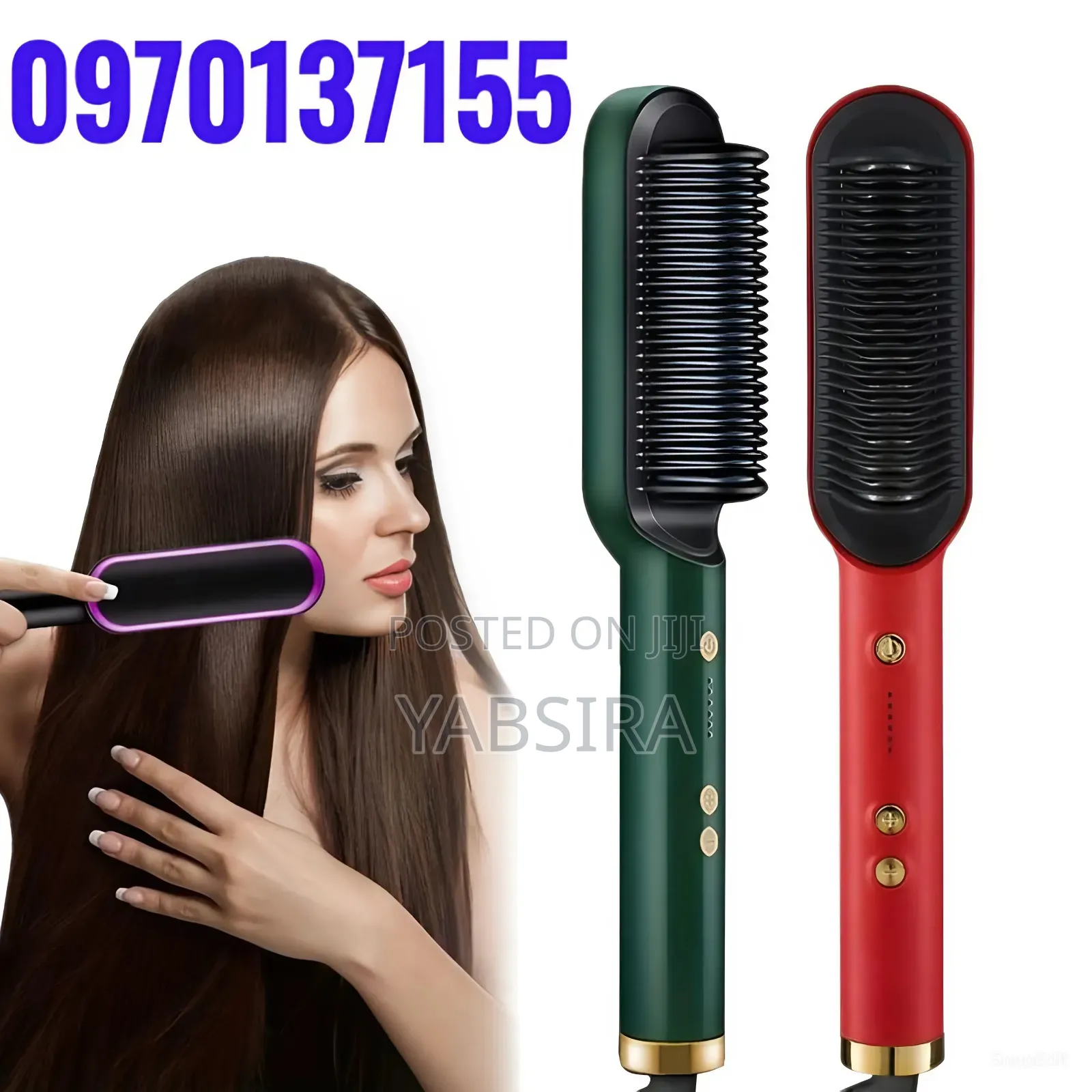 Heated Ceramic Hair Straightener