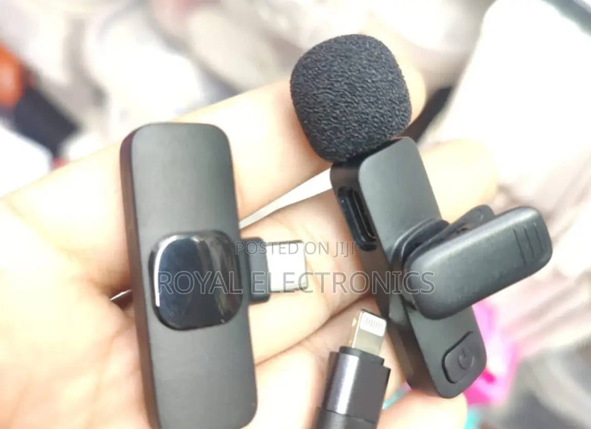 Wireless 2.4 GHZ Microphone 20 Meter Radius(10 Hour Battery)