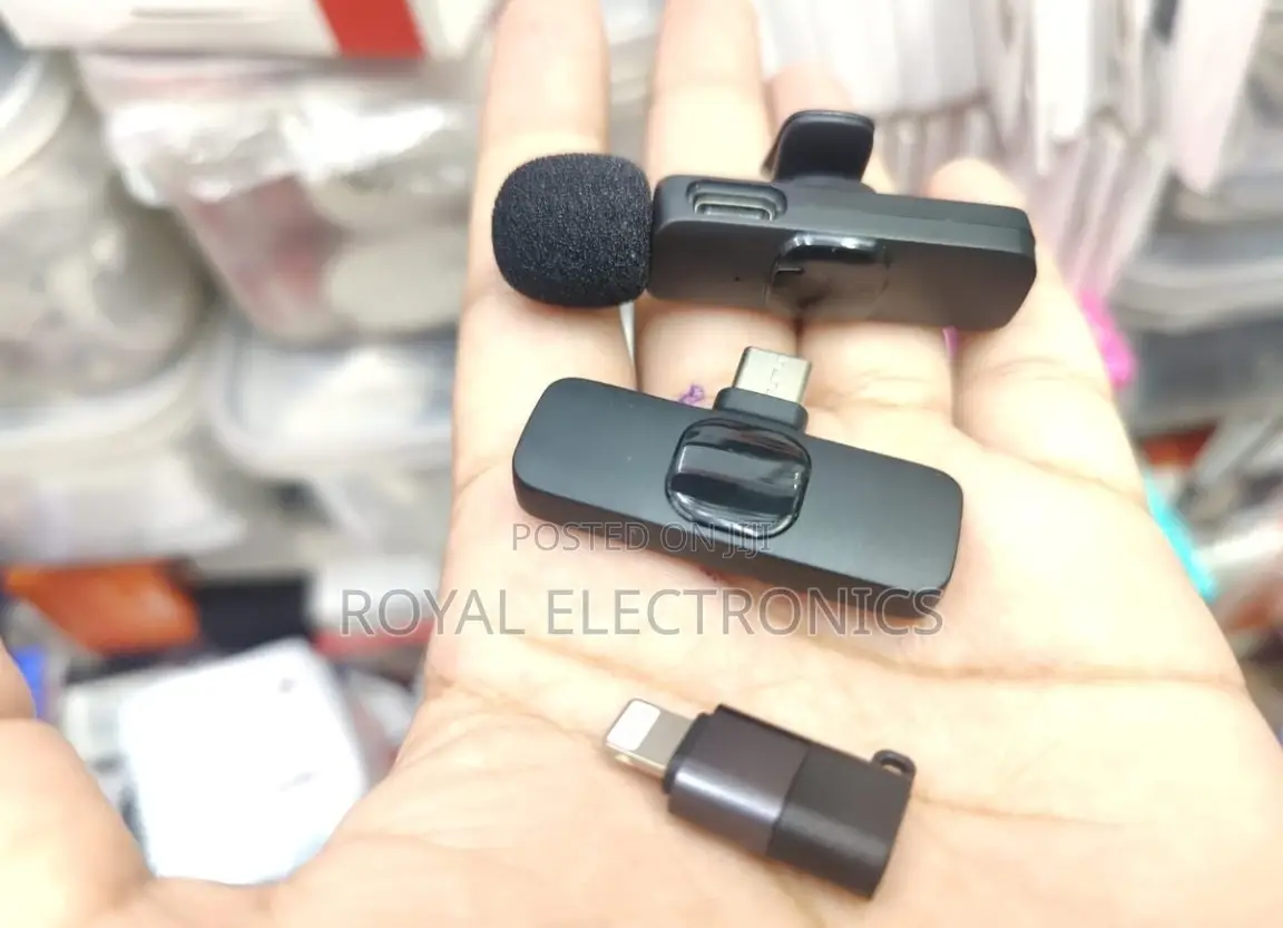 Wireless 2.4 GHZ Microphone 20 Meter Radius(10 Hour Battery)