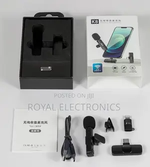 Photo - Wireless 2.4 GHZ Microphone 20 Meter Radius(10 Hour Battery)