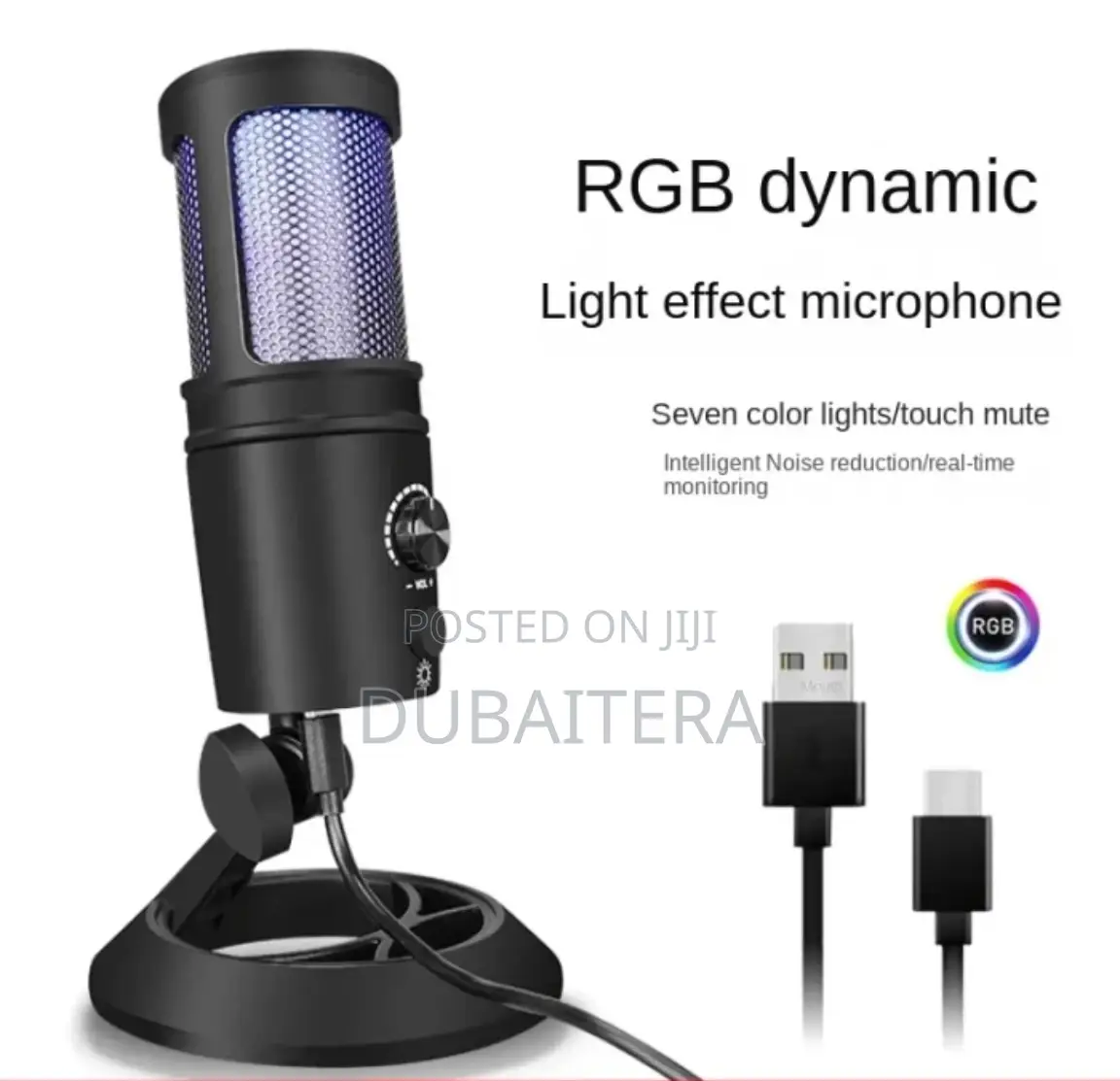 RGB Condenser USB Microphone