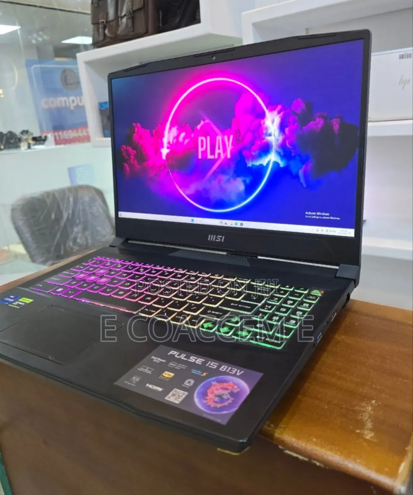 New Laptop MSI 16GB Intel Core I7 SSD 1T