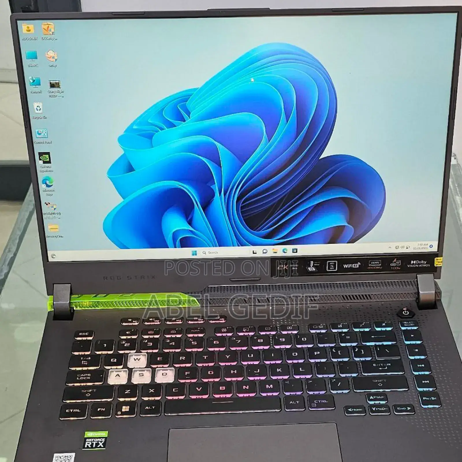 New Laptop Asus ROG Strix G15 16GB AMD Ryzen 9 SSD 512GB