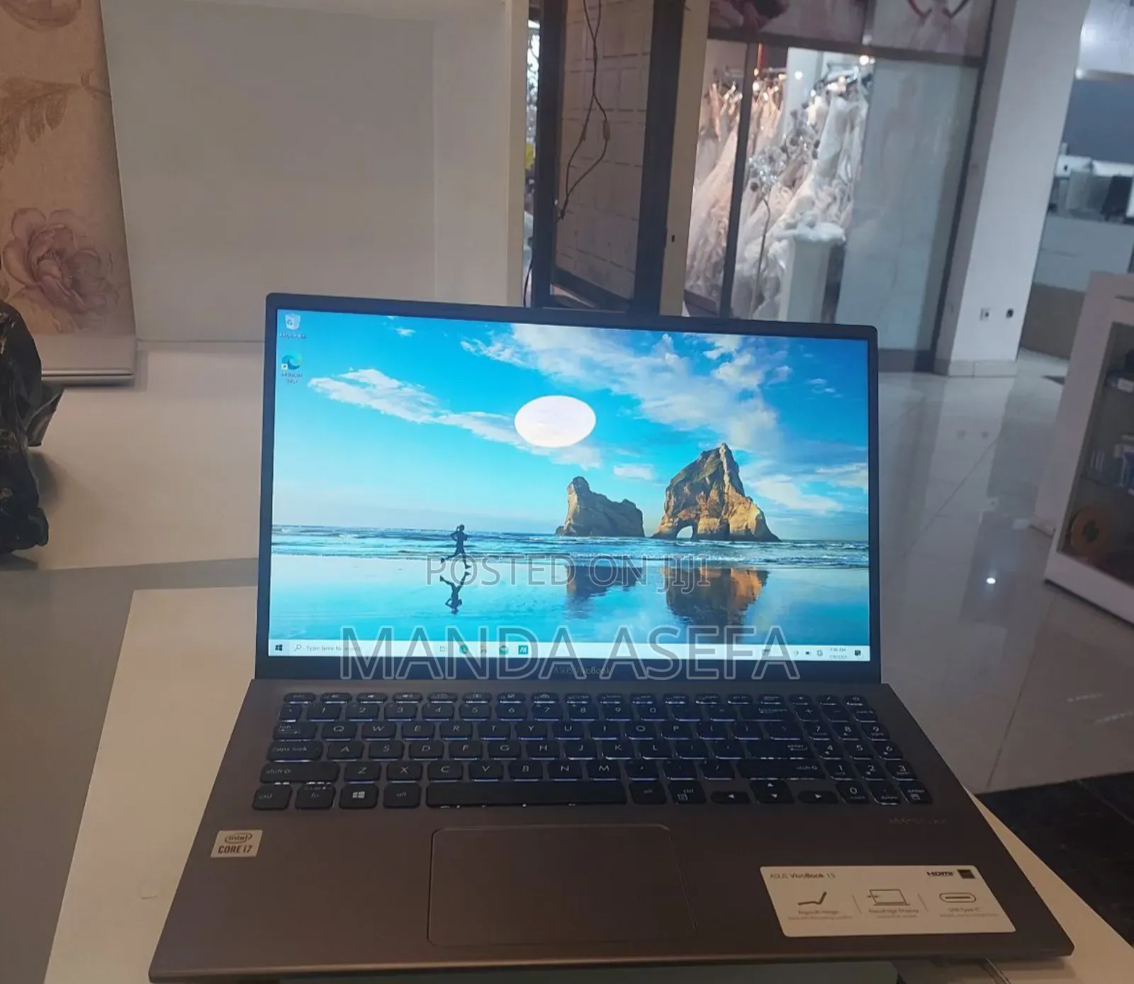 New Laptop Asus VivoBook 15 X505BA 8GB Intel Core I7 HDD+SSD 1T