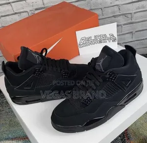 Photo - Air Jordan 4 Black Cat Original Quality Shoes