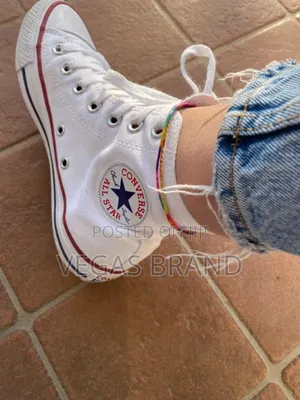 Photo - Converse All-Star Leather Boots Original Quality Shoes