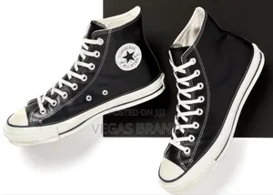 Photo - Converse All-Star Leather Boots Original Quality Shoes