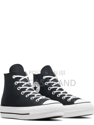 Photo - Converse All-Star Leather Boots Original Quality Shoes
