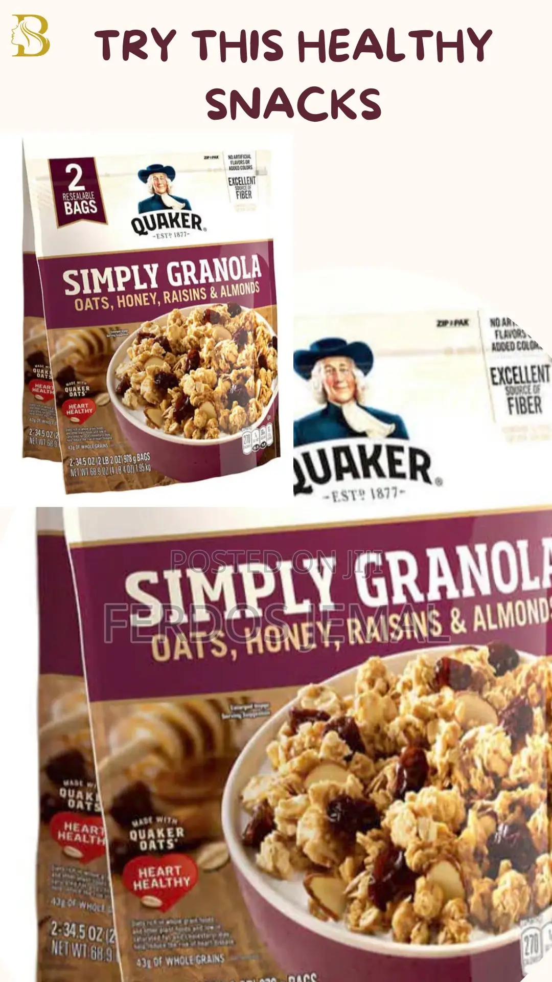 Quaker Simple Granola