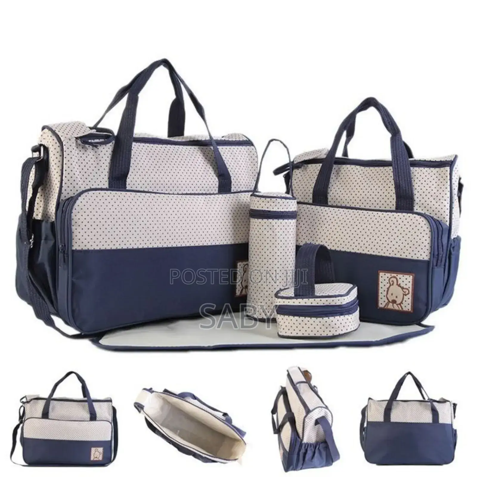 5pcs Baby Diaper Bag Set