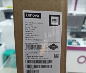 New Laptop Lenovo 16GB Intel Core I7 SSD 1T