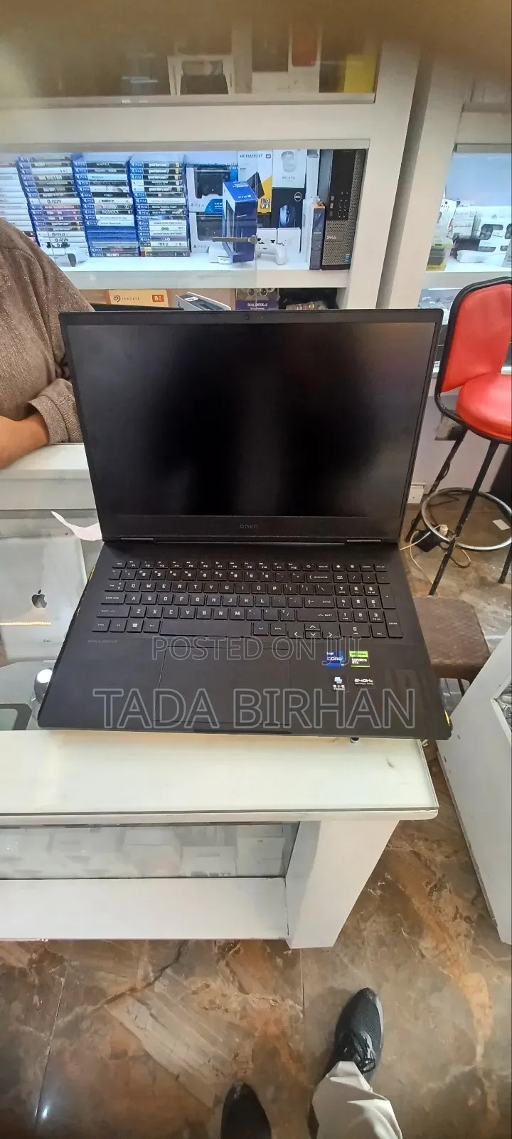 New Laptop HP Omen 17t 16GB Intel Core I9 SSD 1T